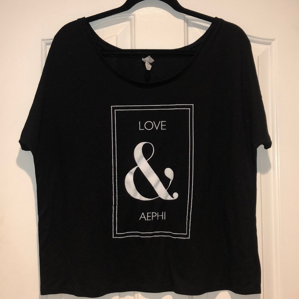 💚Bella Canvas AEPhi alpha epsilon phi scoop shirt